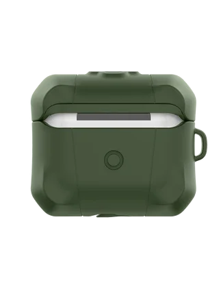 Itskins Spectrum Solid Series Case For Airpods 3 - Olive Green - Tashqila Itskins Spectrum Solid Series Case For Airpods 3 - Olive Green - Tashqila